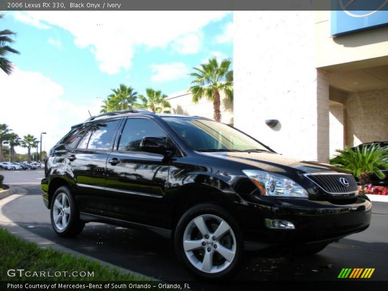 Black Onyx / Ivory 2006 Lexus RX 330