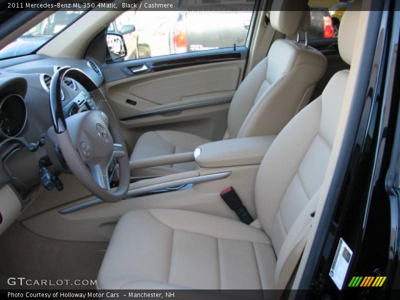  2011 ML 350 4Matic Cashmere Interior