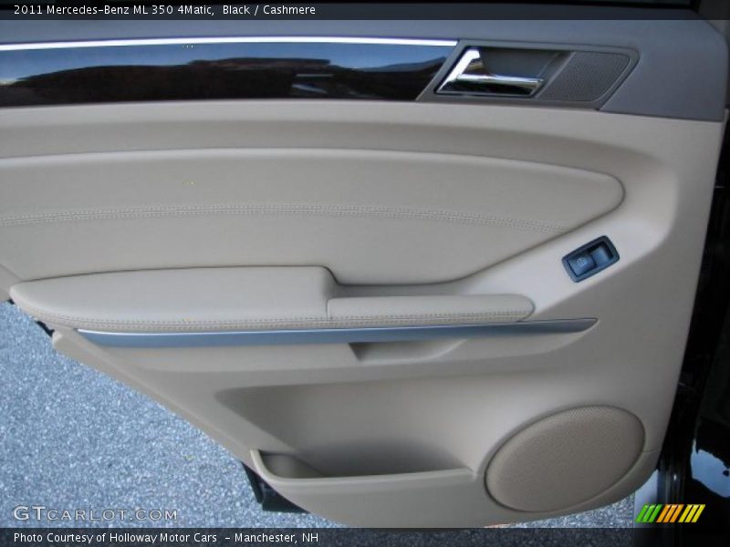 Black / Cashmere 2011 Mercedes-Benz ML 350 4Matic