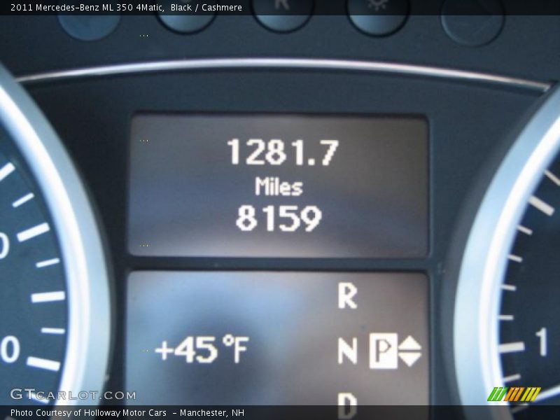 Black / Cashmere 2011 Mercedes-Benz ML 350 4Matic