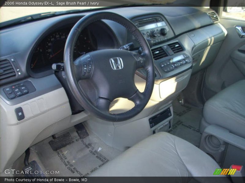 Sage Brush Pearl / Ivory 2006 Honda Odyssey EX-L