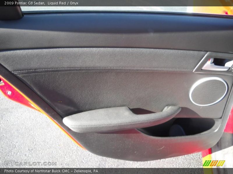 Liquid Red / Onyx 2009 Pontiac G8 Sedan