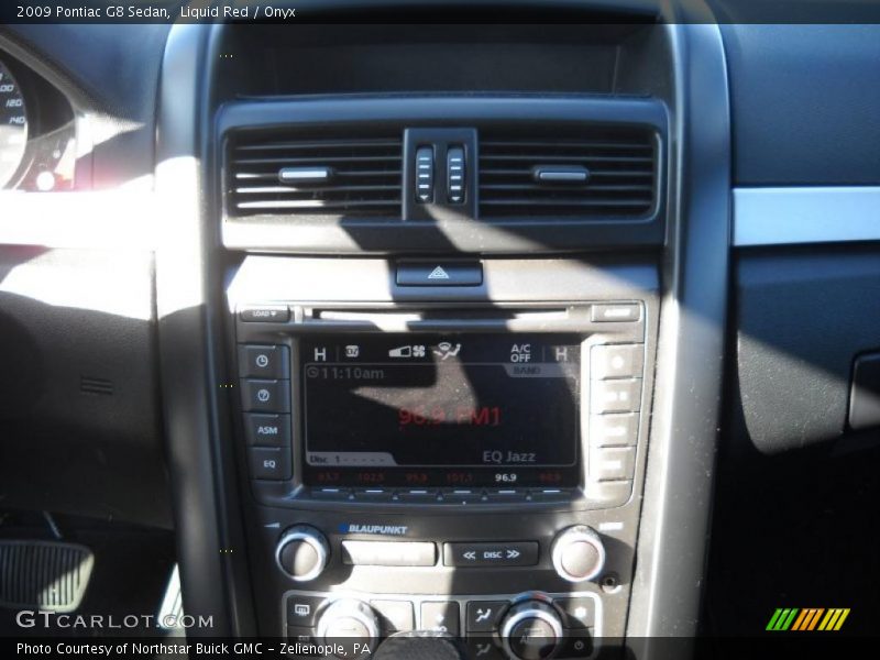 Liquid Red / Onyx 2009 Pontiac G8 Sedan