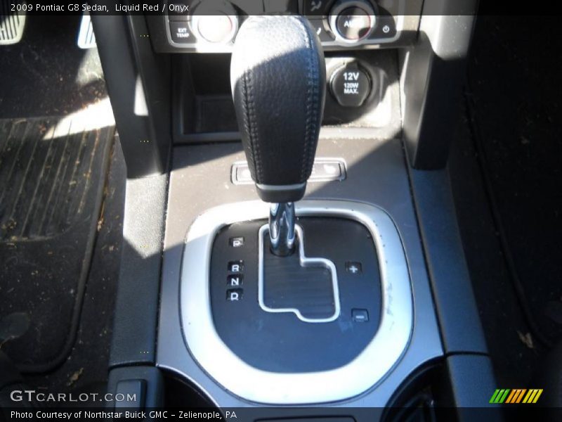 Liquid Red / Onyx 2009 Pontiac G8 Sedan
