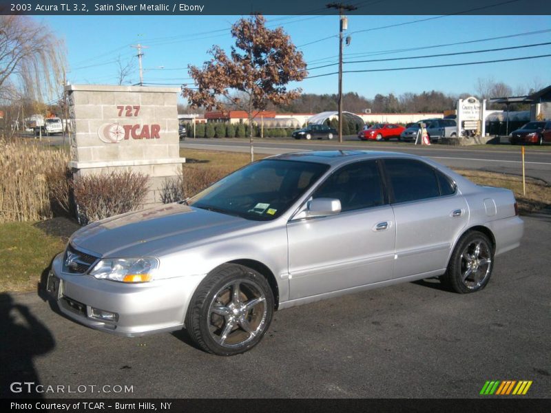 Satin Silver Metallic / Ebony 2003 Acura TL 3.2
