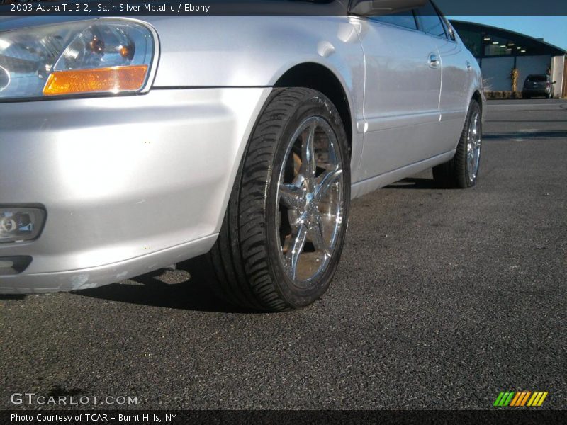 Satin Silver Metallic / Ebony 2003 Acura TL 3.2