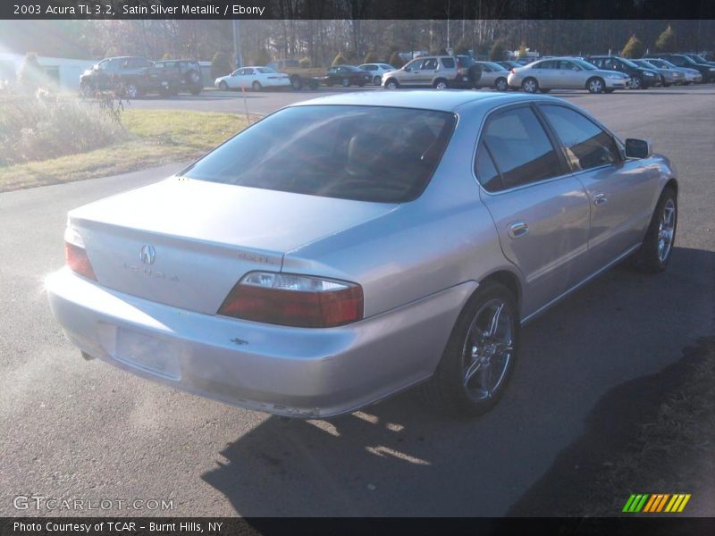 Satin Silver Metallic / Ebony 2003 Acura TL 3.2