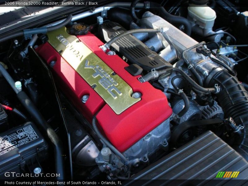  2006 S2000 Roadster Engine - 2.2 Liter DOHC 16-Valve VTEC 4 Cylinder