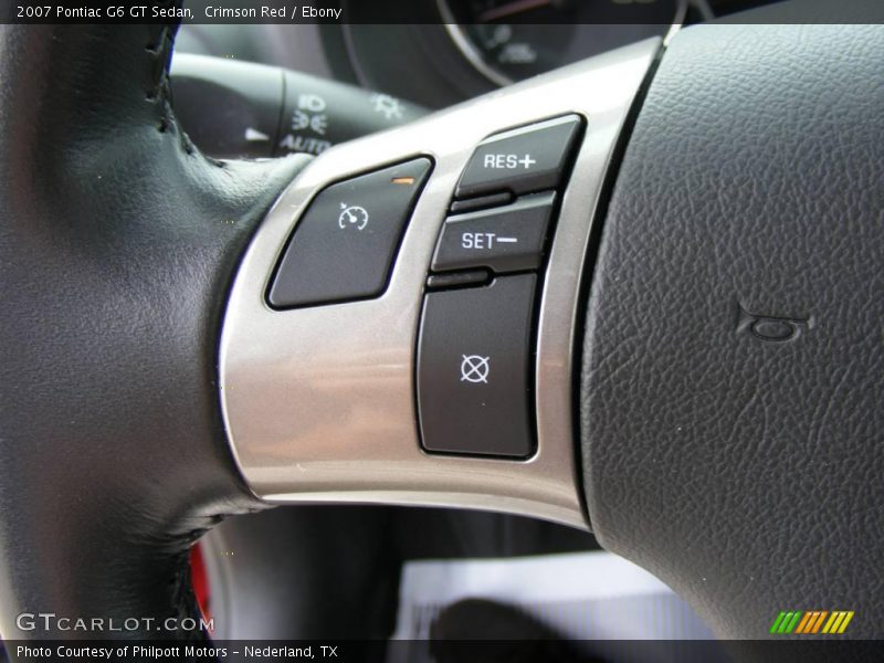 Crimson Red / Ebony 2007 Pontiac G6 GT Sedan