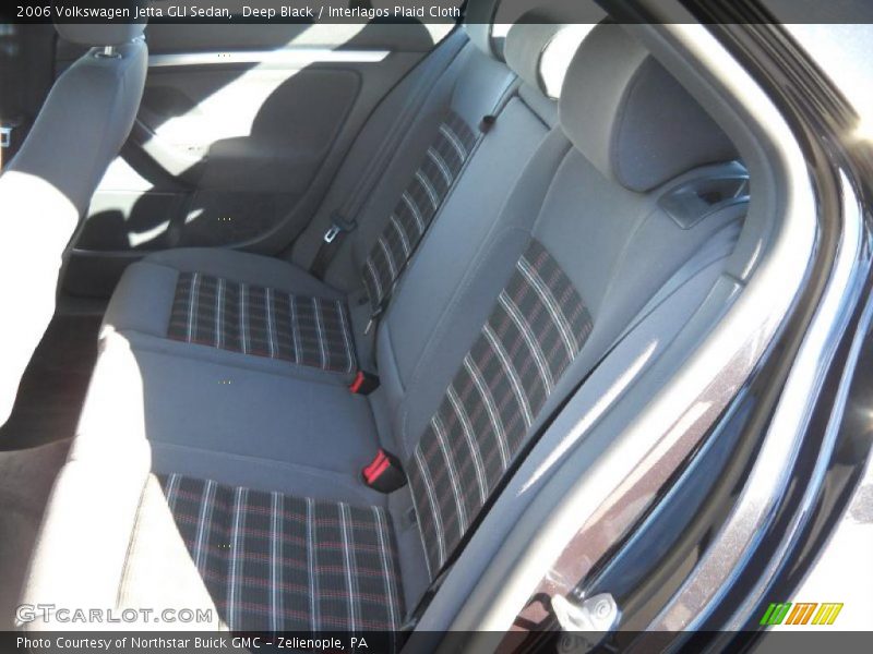 Deep Black / Interlagos Plaid Cloth 2006 Volkswagen Jetta GLI Sedan