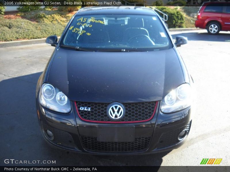 Deep Black / Interlagos Plaid Cloth 2006 Volkswagen Jetta GLI Sedan