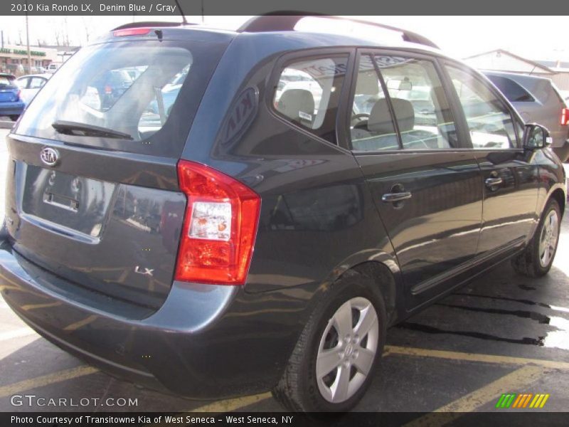 Denim Blue / Gray 2010 Kia Rondo LX