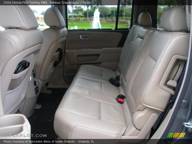  2009 Pilot Touring 4WD Beige Interior
