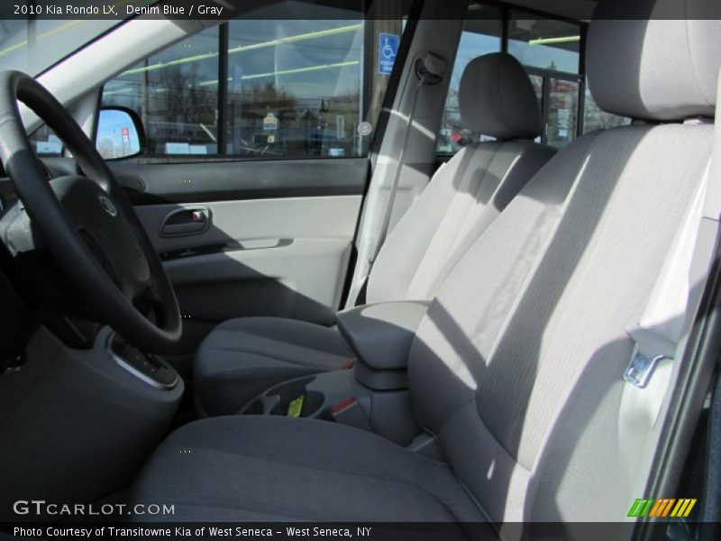 Denim Blue / Gray 2010 Kia Rondo LX