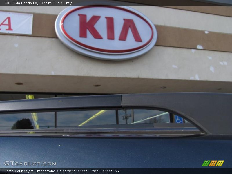 Denim Blue / Gray 2010 Kia Rondo LX