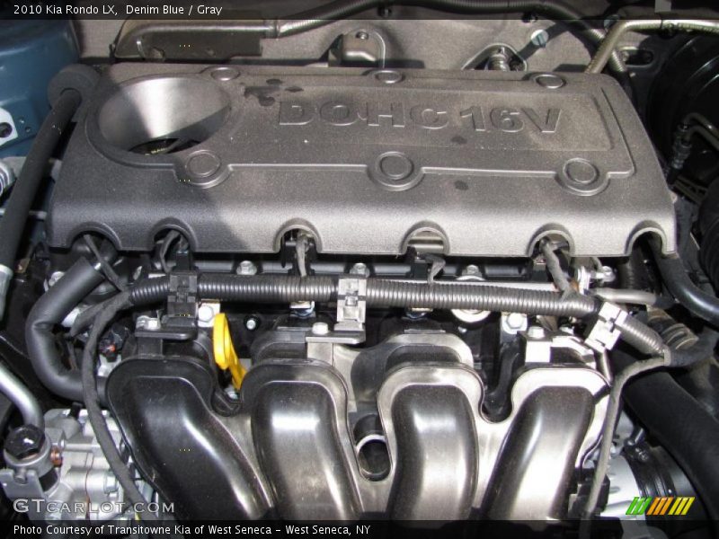 Denim Blue / Gray 2010 Kia Rondo LX