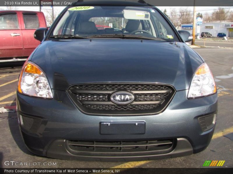 Denim Blue / Gray 2010 Kia Rondo LX