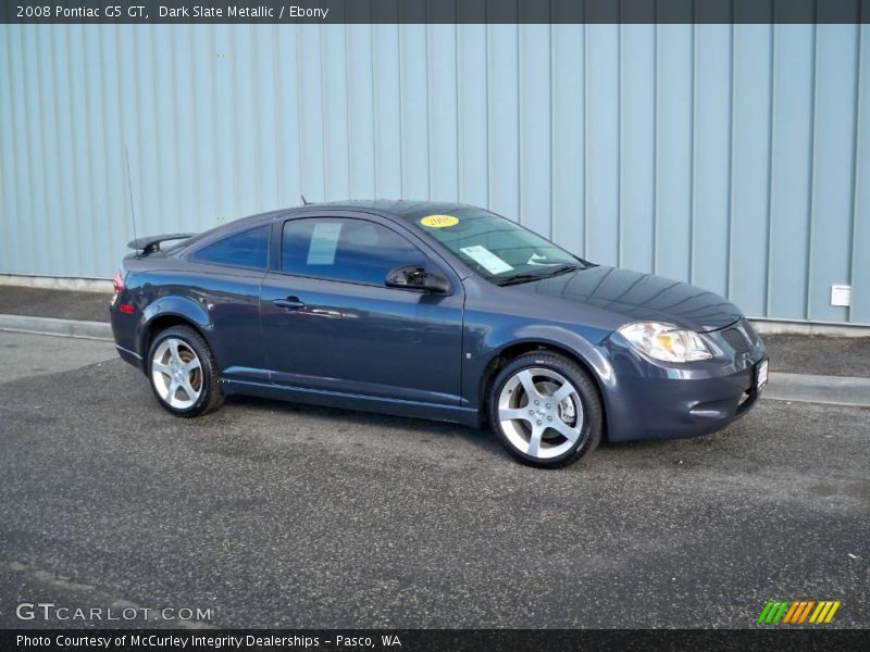 Dark Slate Metallic / Ebony 2008 Pontiac G5 GT