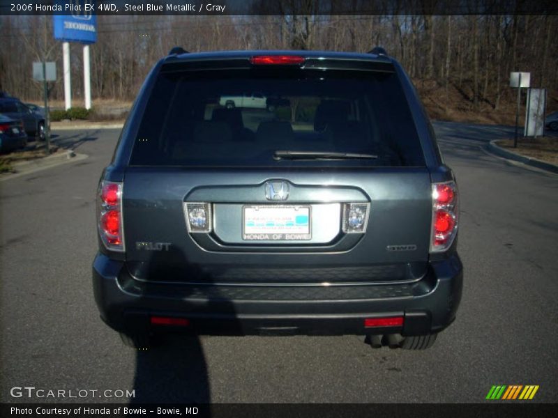 Steel Blue Metallic / Gray 2006 Honda Pilot EX 4WD