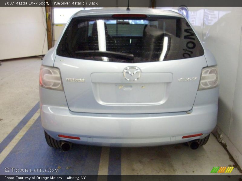 True Silver Metallic / Black 2007 Mazda CX-7 Sport
