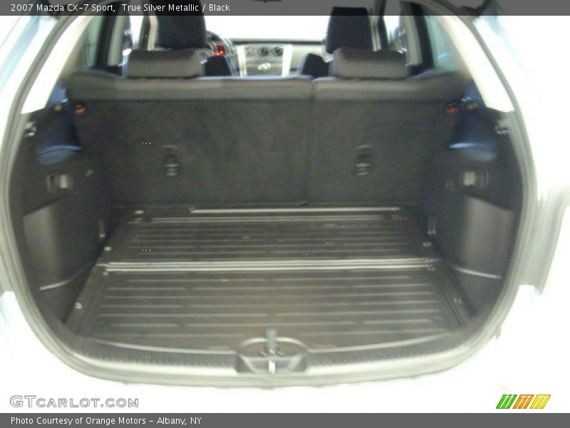 True Silver Metallic / Black 2007 Mazda CX-7 Sport