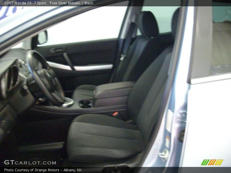 True Silver Metallic / Black 2007 Mazda CX-7 Sport