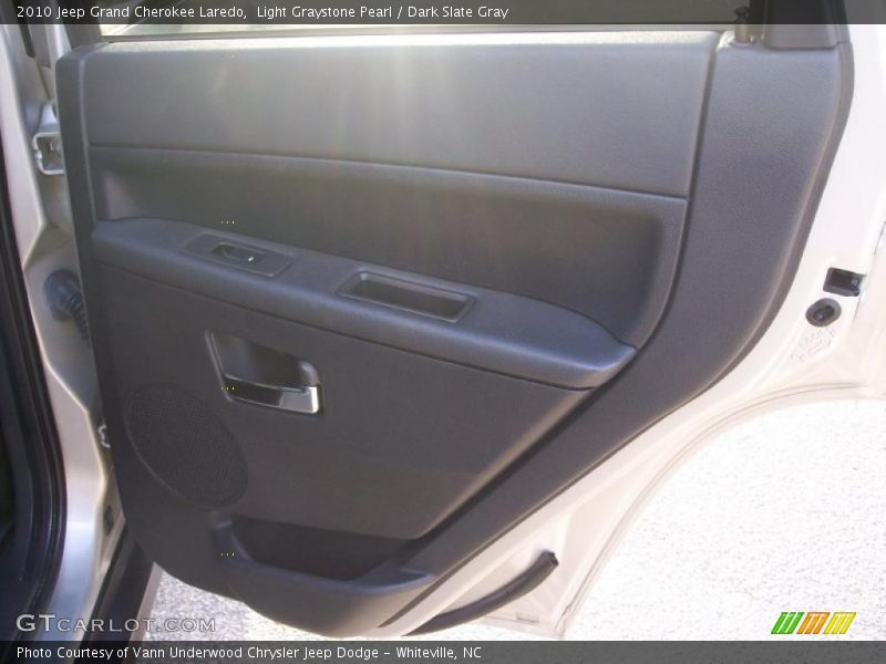 Light Graystone Pearl / Dark Slate Gray 2010 Jeep Grand Cherokee Laredo