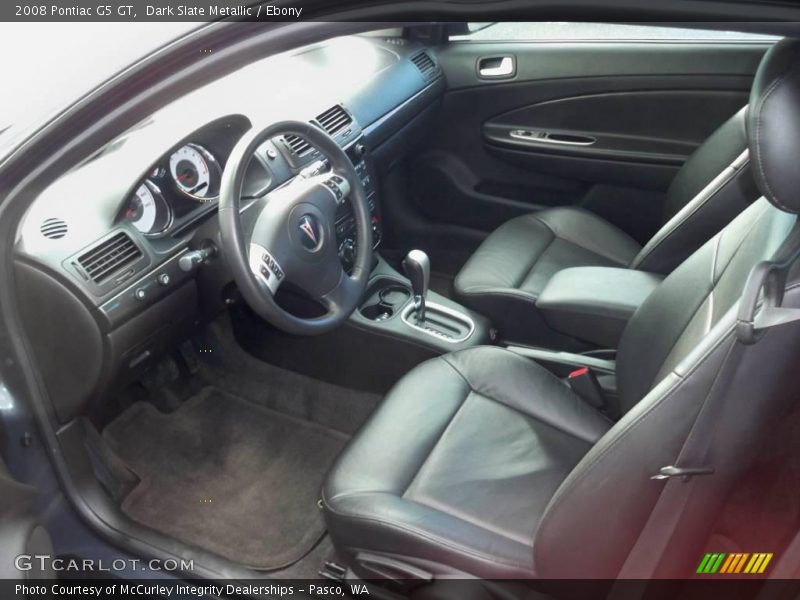 Dark Slate Metallic / Ebony 2008 Pontiac G5 GT