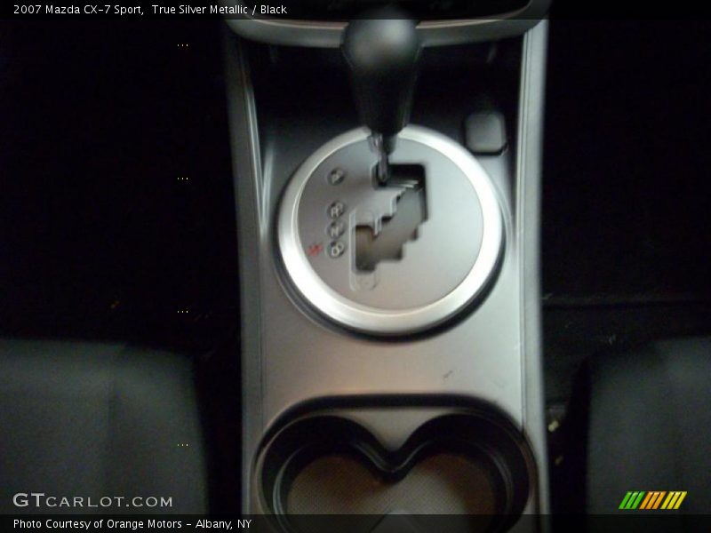 True Silver Metallic / Black 2007 Mazda CX-7 Sport
