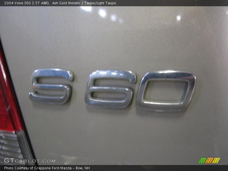 Ash Gold Metallic / Taupe/Light Taupe 2004 Volvo S60 2.5T AWD