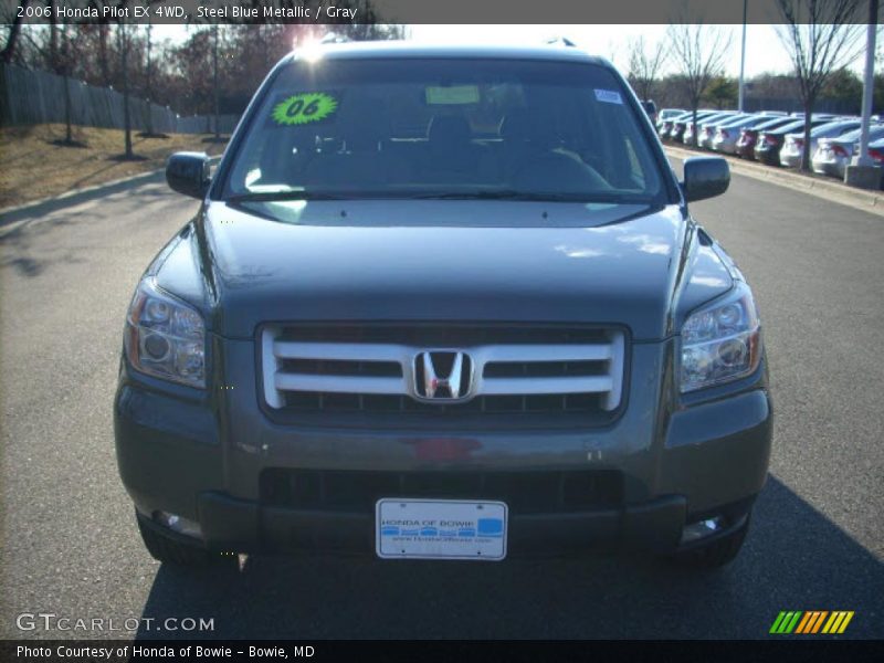 Steel Blue Metallic / Gray 2006 Honda Pilot EX 4WD
