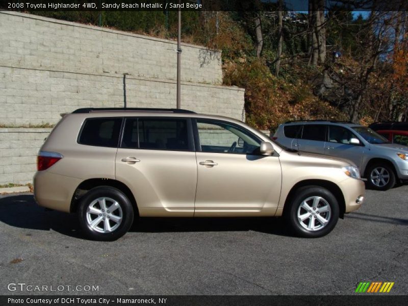 Sandy Beach Metallic / Sand Beige 2008 Toyota Highlander 4WD