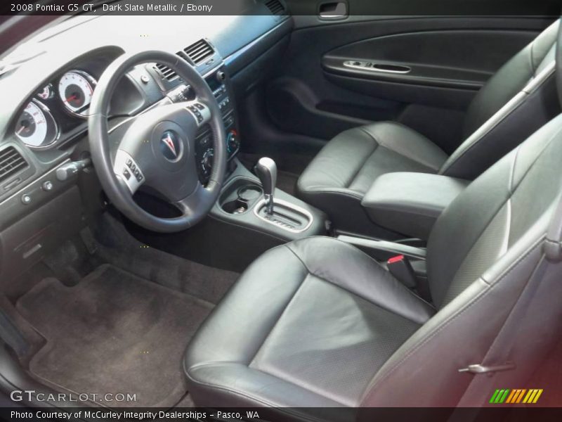 Dark Slate Metallic / Ebony 2008 Pontiac G5 GT