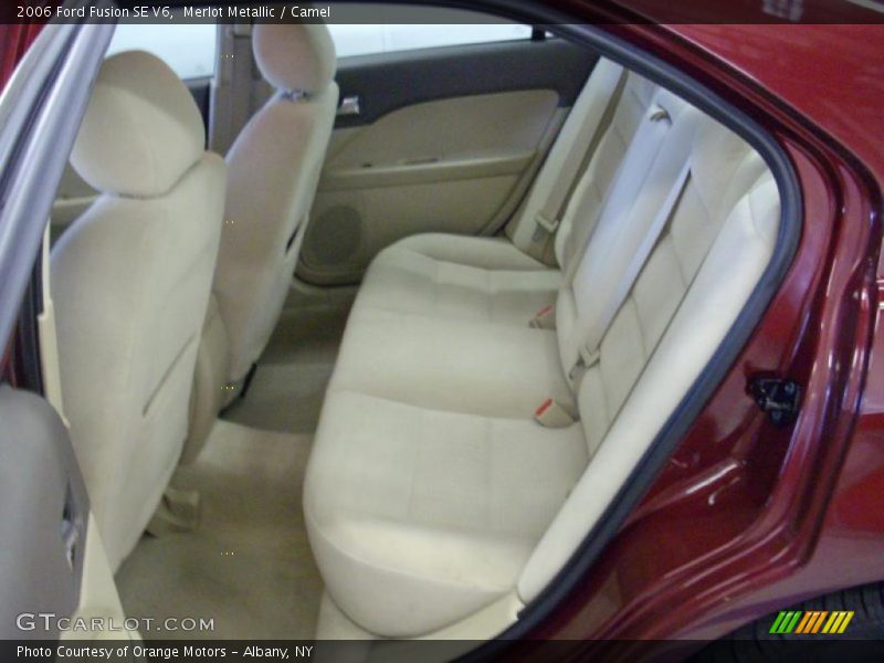Merlot Metallic / Camel 2006 Ford Fusion SE V6