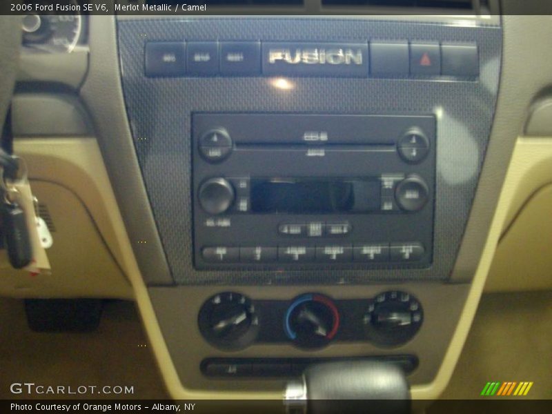 Merlot Metallic / Camel 2006 Ford Fusion SE V6
