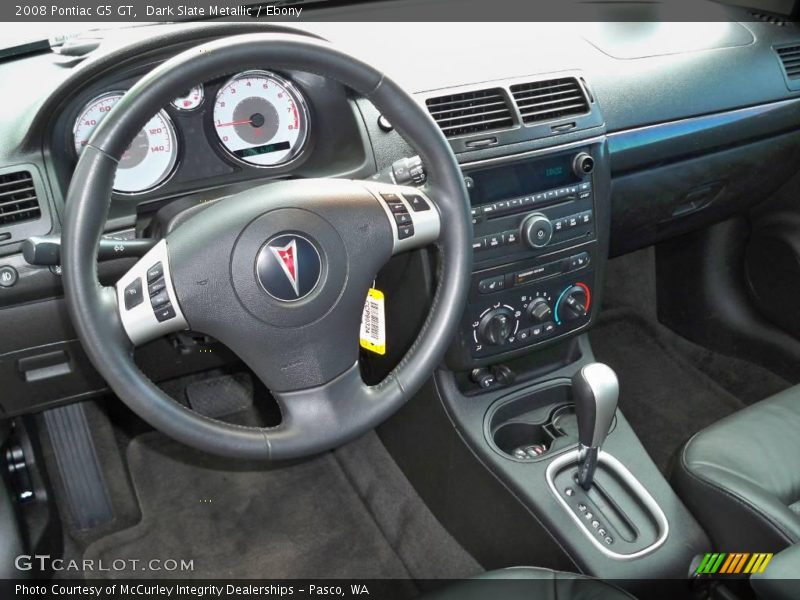 Dark Slate Metallic / Ebony 2008 Pontiac G5 GT
