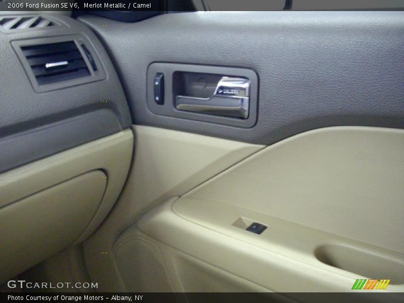 Merlot Metallic / Camel 2006 Ford Fusion SE V6