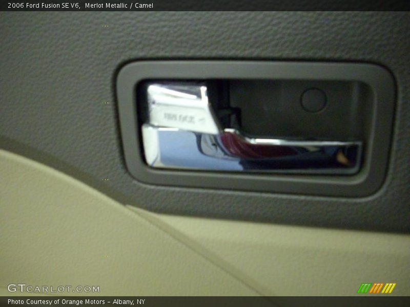 Merlot Metallic / Camel 2006 Ford Fusion SE V6