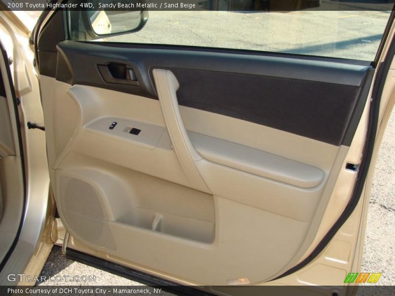 Sandy Beach Metallic / Sand Beige 2008 Toyota Highlander 4WD