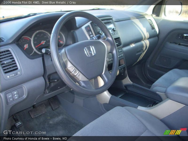 Steel Blue Metallic / Gray 2006 Honda Pilot EX 4WD