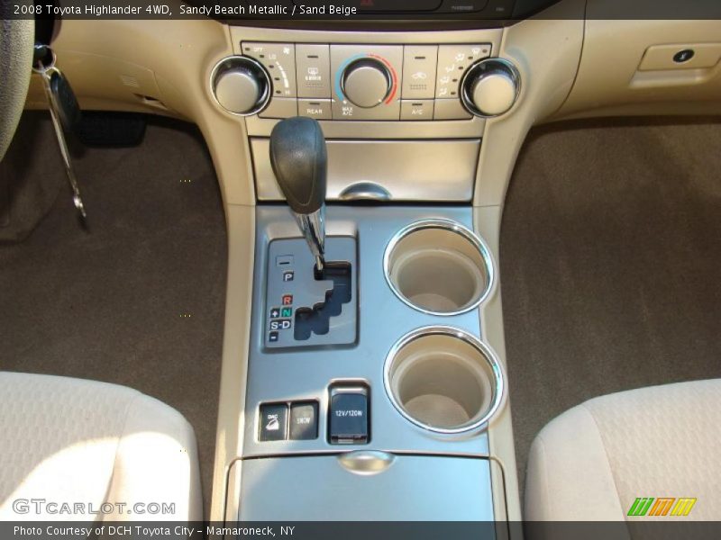 Sandy Beach Metallic / Sand Beige 2008 Toyota Highlander 4WD