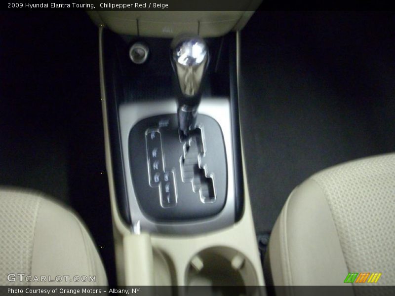 Chilipepper Red / Beige 2009 Hyundai Elantra Touring