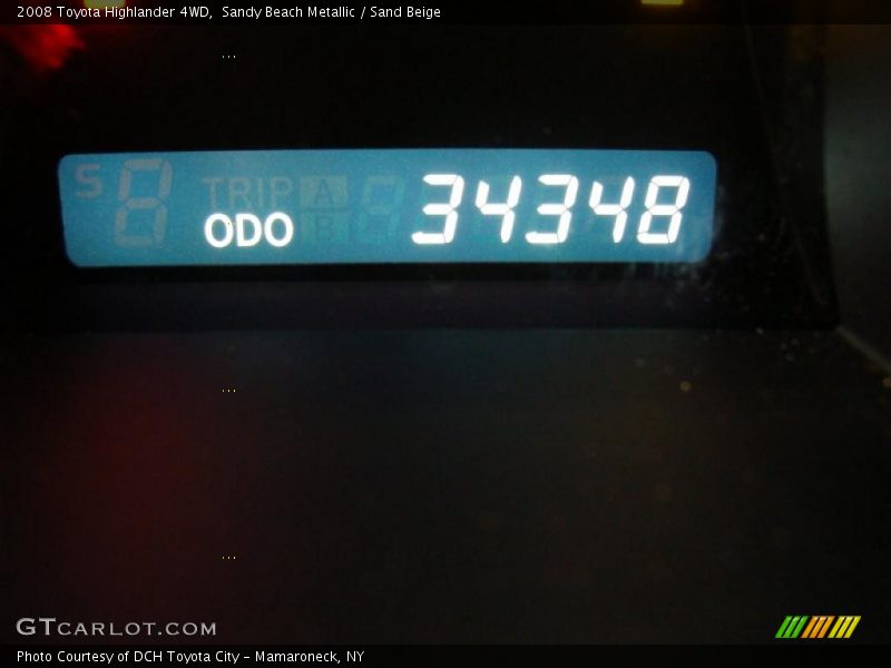 Sandy Beach Metallic / Sand Beige 2008 Toyota Highlander 4WD
