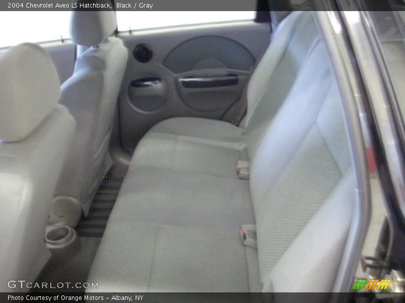 Black / Gray 2004 Chevrolet Aveo LS Hatchback