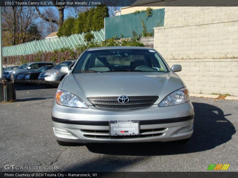 Lunar Mist Metallic / Stone 2002 Toyota Camry XLE V6