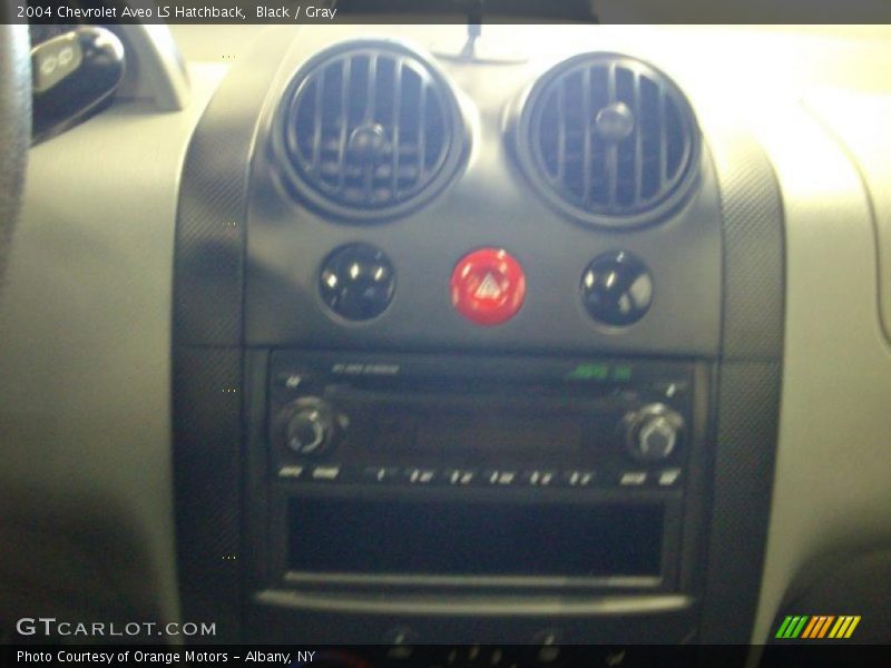 Black / Gray 2004 Chevrolet Aveo LS Hatchback