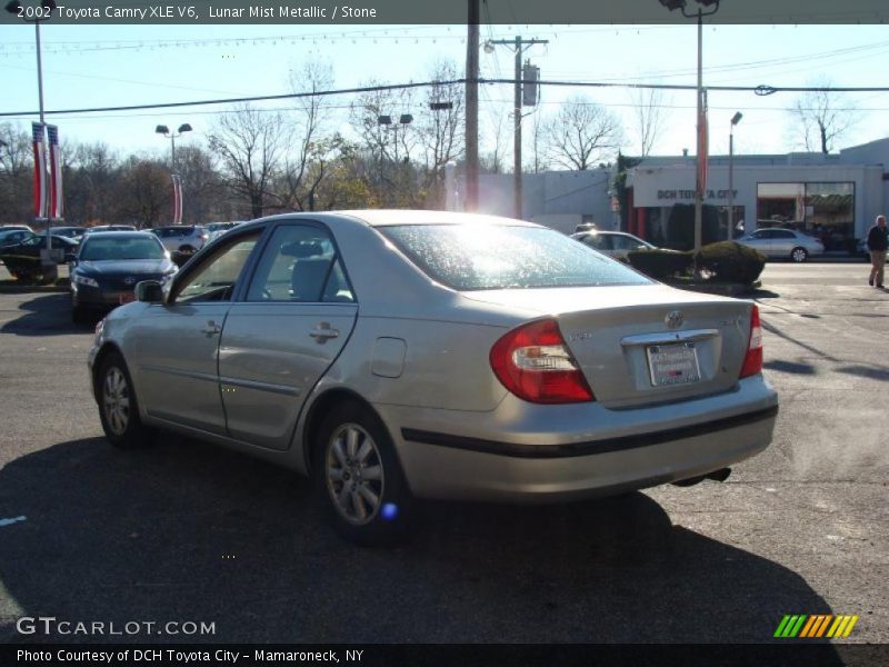 Lunar Mist Metallic / Stone 2002 Toyota Camry XLE V6