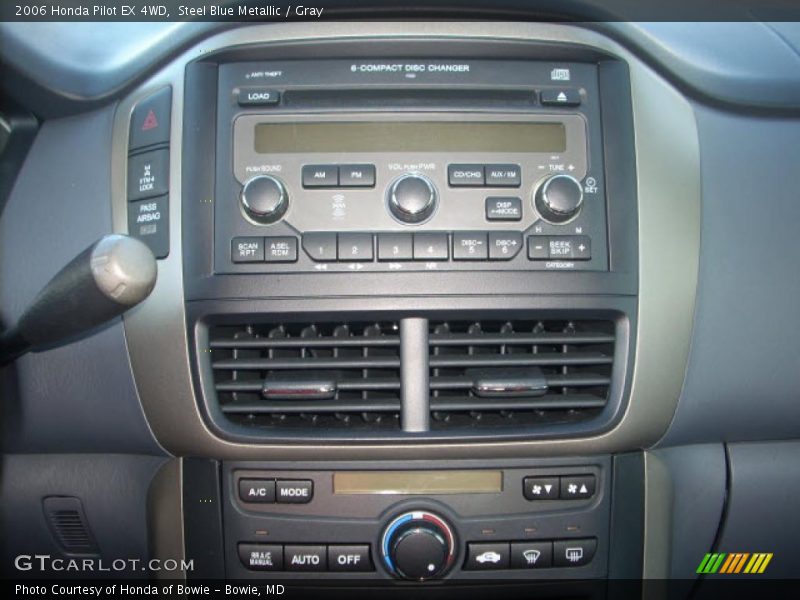 Steel Blue Metallic / Gray 2006 Honda Pilot EX 4WD