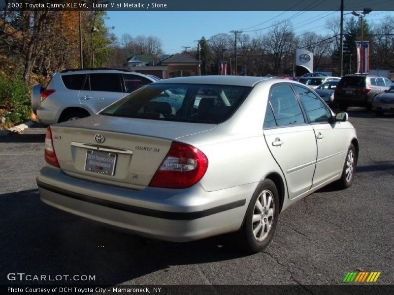 Lunar Mist Metallic / Stone 2002 Toyota Camry XLE V6