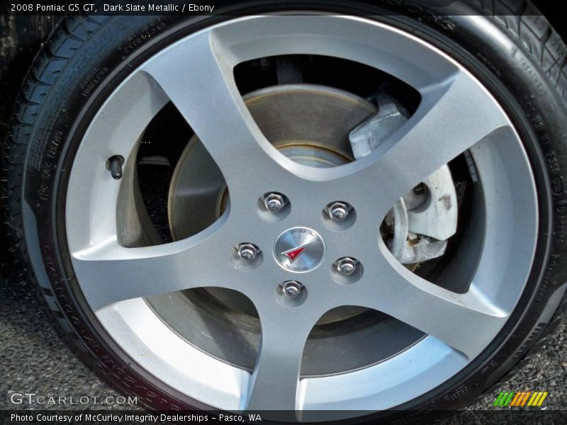 Dark Slate Metallic / Ebony 2008 Pontiac G5 GT